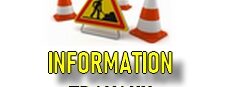 Travaux et gêne à la circulation à compter du 1er juillet
