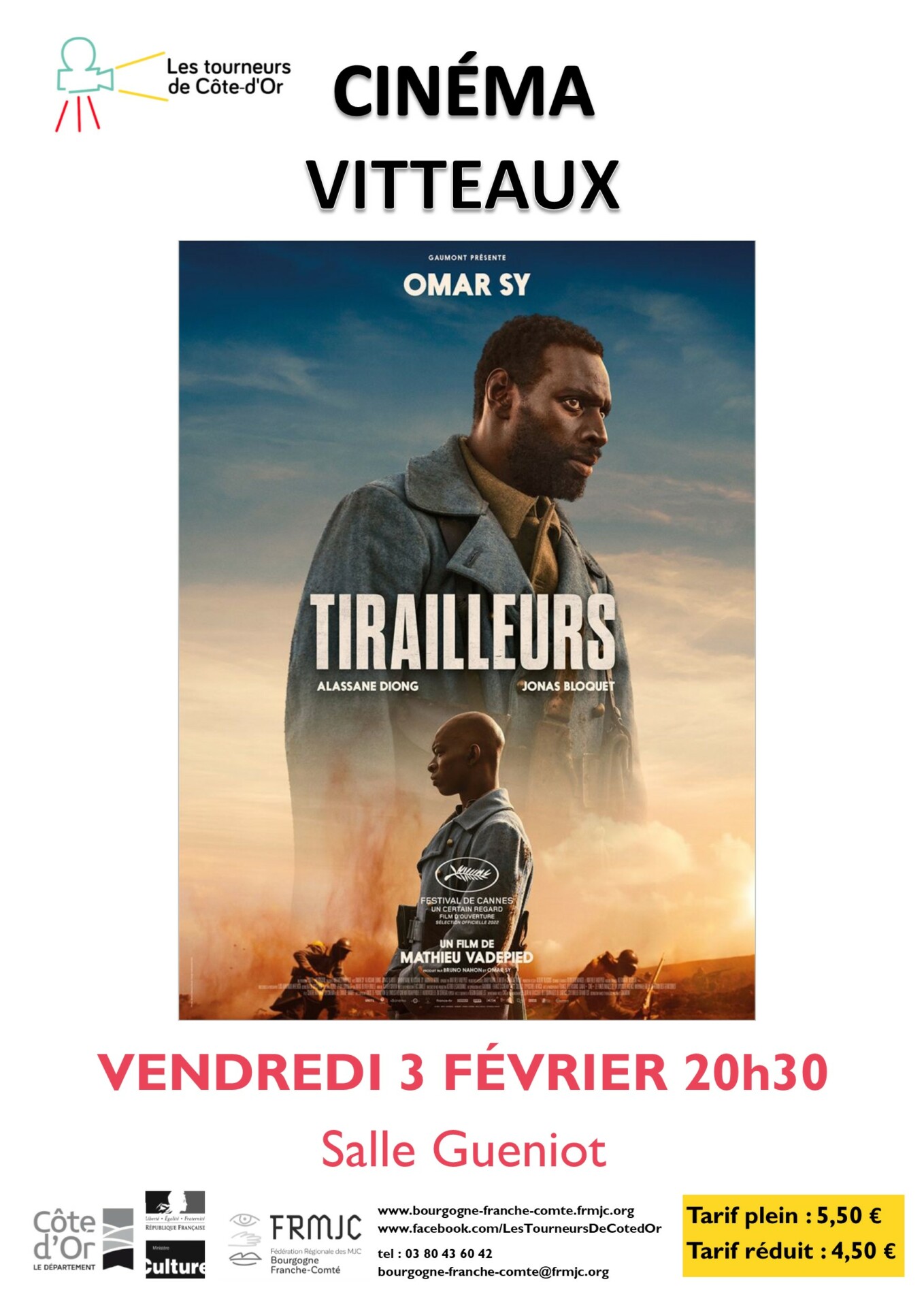 Cinéma "Tirailleurs" Vitteaux Vitteaux