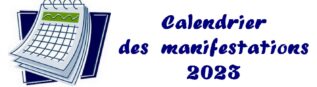 Calendrier des manifestations 2023