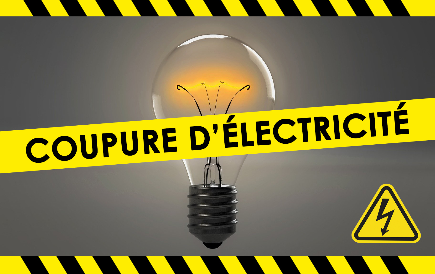 Coupure d’électricité – vendredi 12 avril